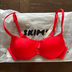 SKIMS Women's Red Bra